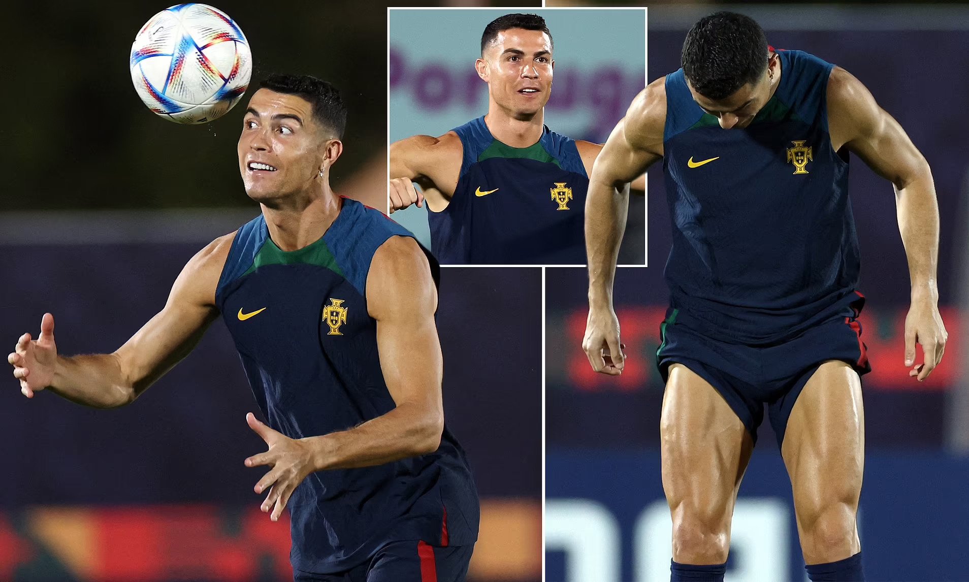 Cristiano Ronaldo Returns Fully To Training To Face South Korea In