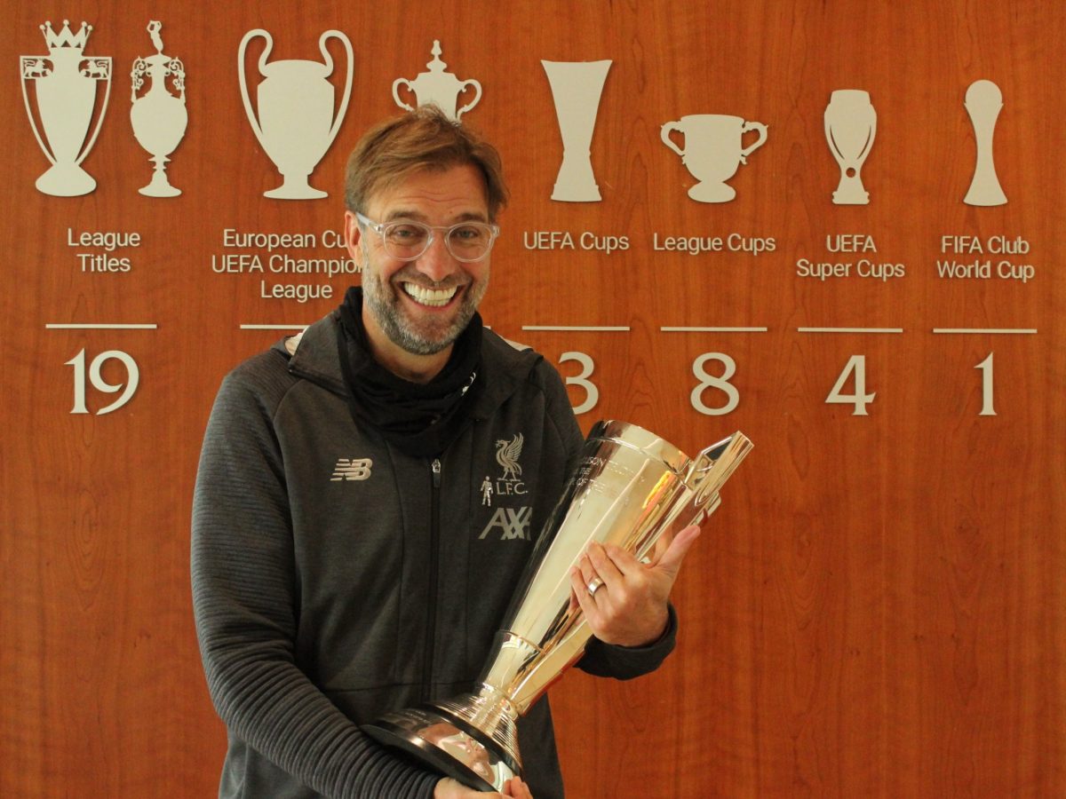 Jurgen Klopp has been named Premier League and LMA Manager of the Year