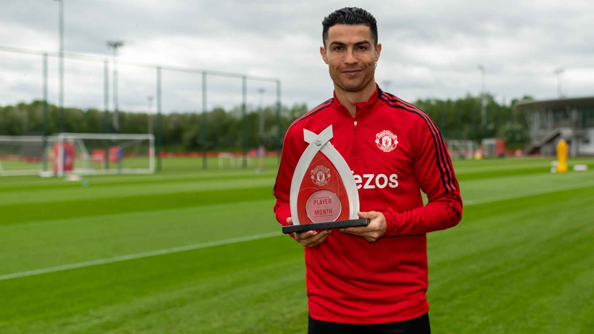 Manchester United's Player of the Month for May is Cristiano Ronaldo