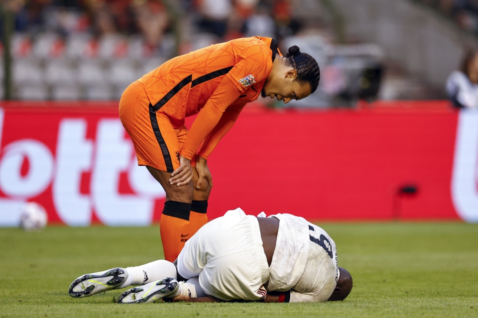 Chelsea striker sustained an injury while representing his country against the Netherlands