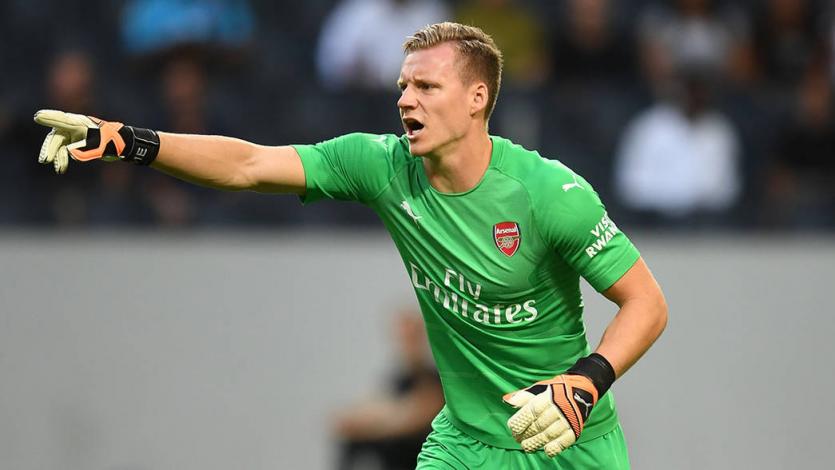                  Arsenal's goalkeeper is on the verge of an £8 million move to Fulham