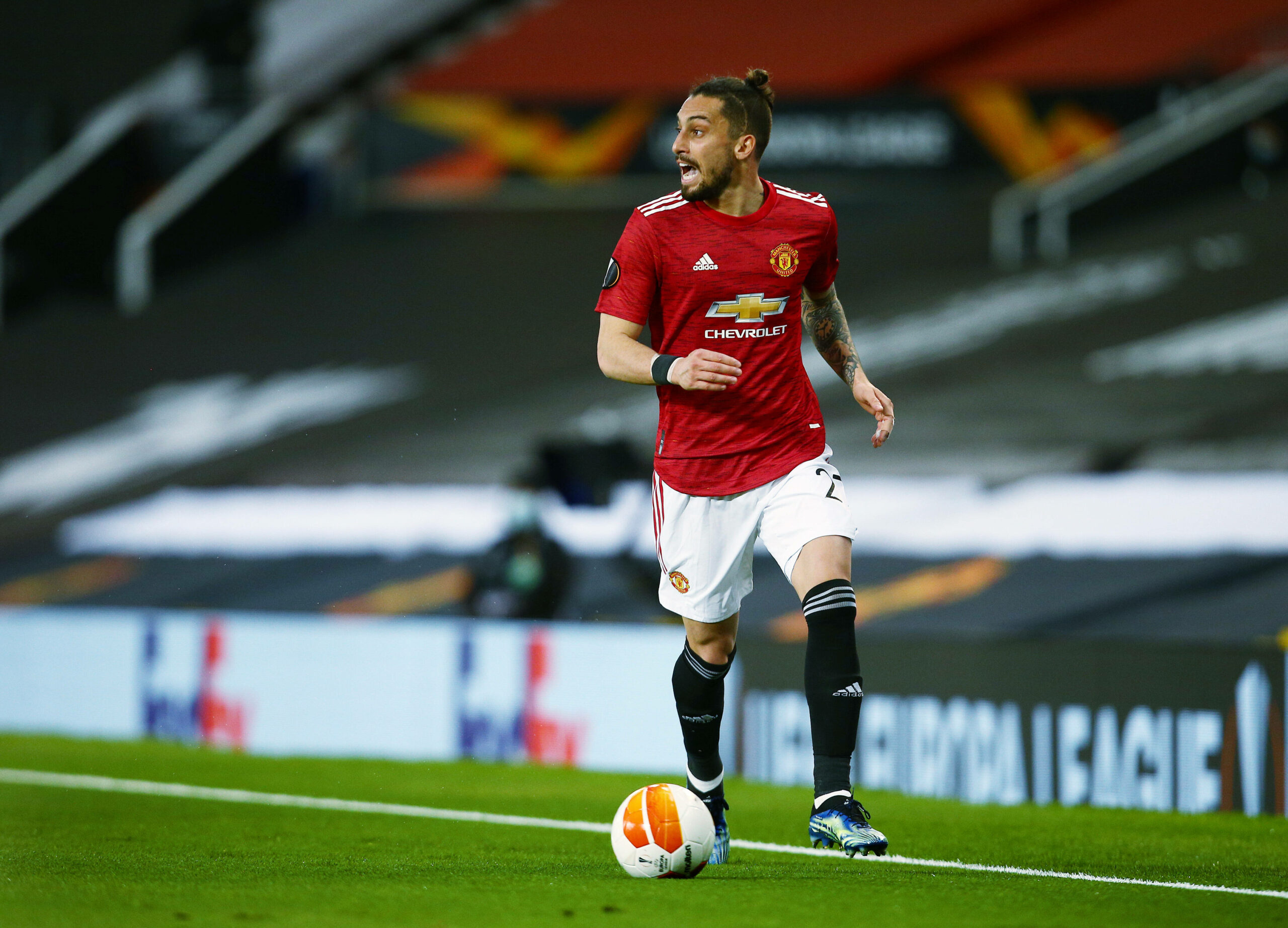 Manchester United left-back to quit the club after the training ground burst-up